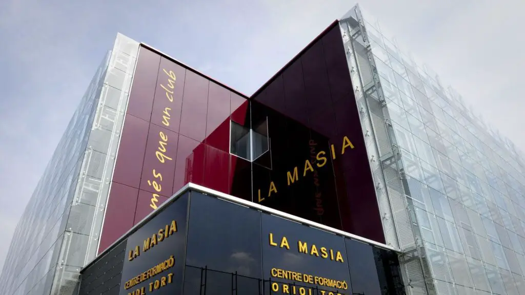 Barcelona academy La Masia