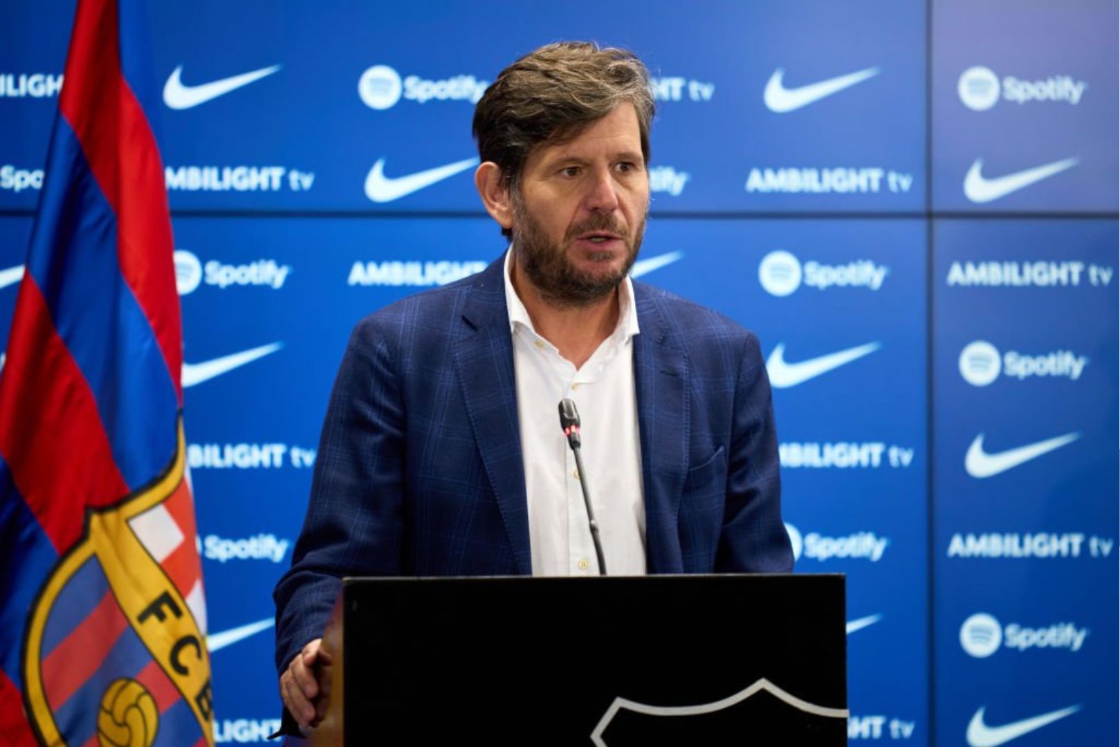 Barcelona Director of Football Mateu Alemany