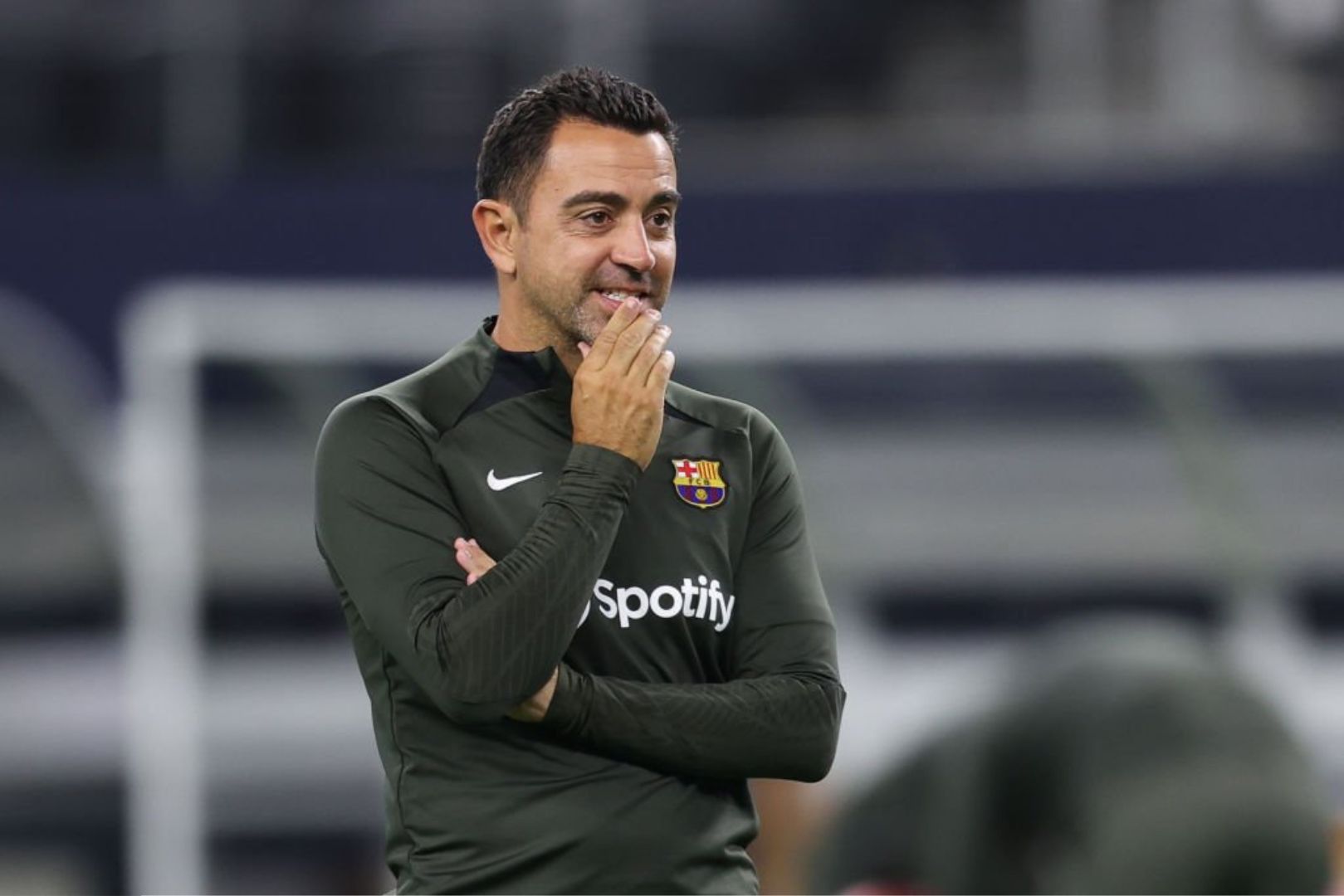 Barcelona head coach Xavi