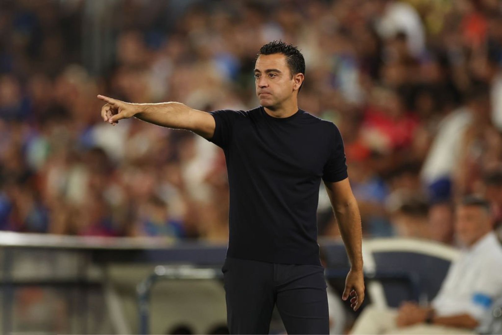 Barcelona head coach Xavi Hernandez