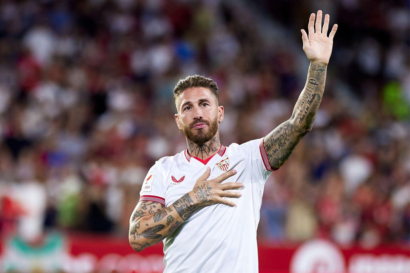 Sevilla defender Sergio Ramos